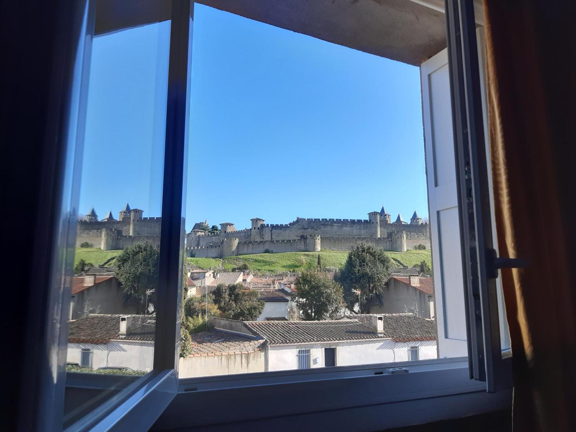 Face Cite - Chambres D'Hotes - Parking & Garage Gratuit - Wi-Fi Gratuit Carcassonne Exterior foto