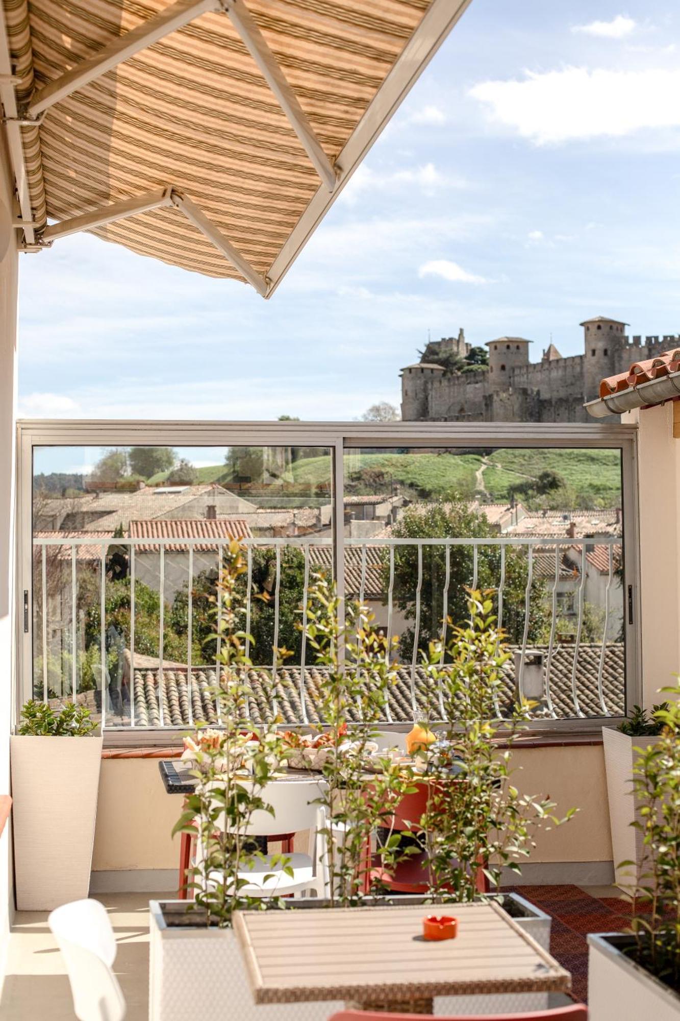 Face Cite - Chambres D'Hotes - Parking & Garage Gratuit - Wi-Fi Gratuit Carcassonne Exterior foto
